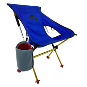 Mulibex Muhl X Ultralight Trekking Pole Backpacking Chair Blue with Cupholder