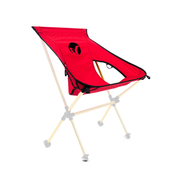 Mulibex Capra Red Ultralight Backpacking Camping Chair Red