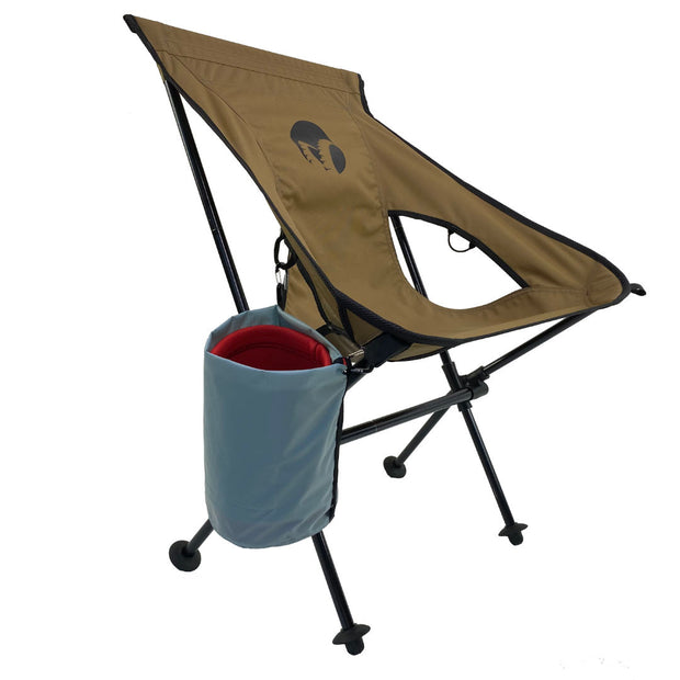 Mulibex Capra Tan Ultralight Outdoor Sports Chair with Cupholder