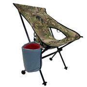 Mulibex Capra Camouflage Ultralight Outdoor Sports Chair with Cupholder