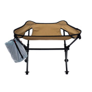 Mulibex Hinny Recon Ultralight Outdoor Sports Stool Tan With Cupholder