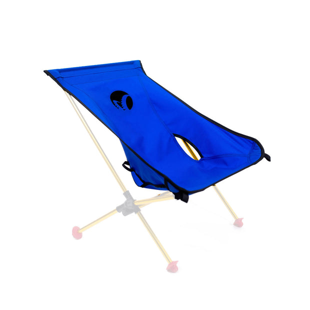 Mulibex Seagoat Islander Ultralight Beach Sports Chair Blue Seat